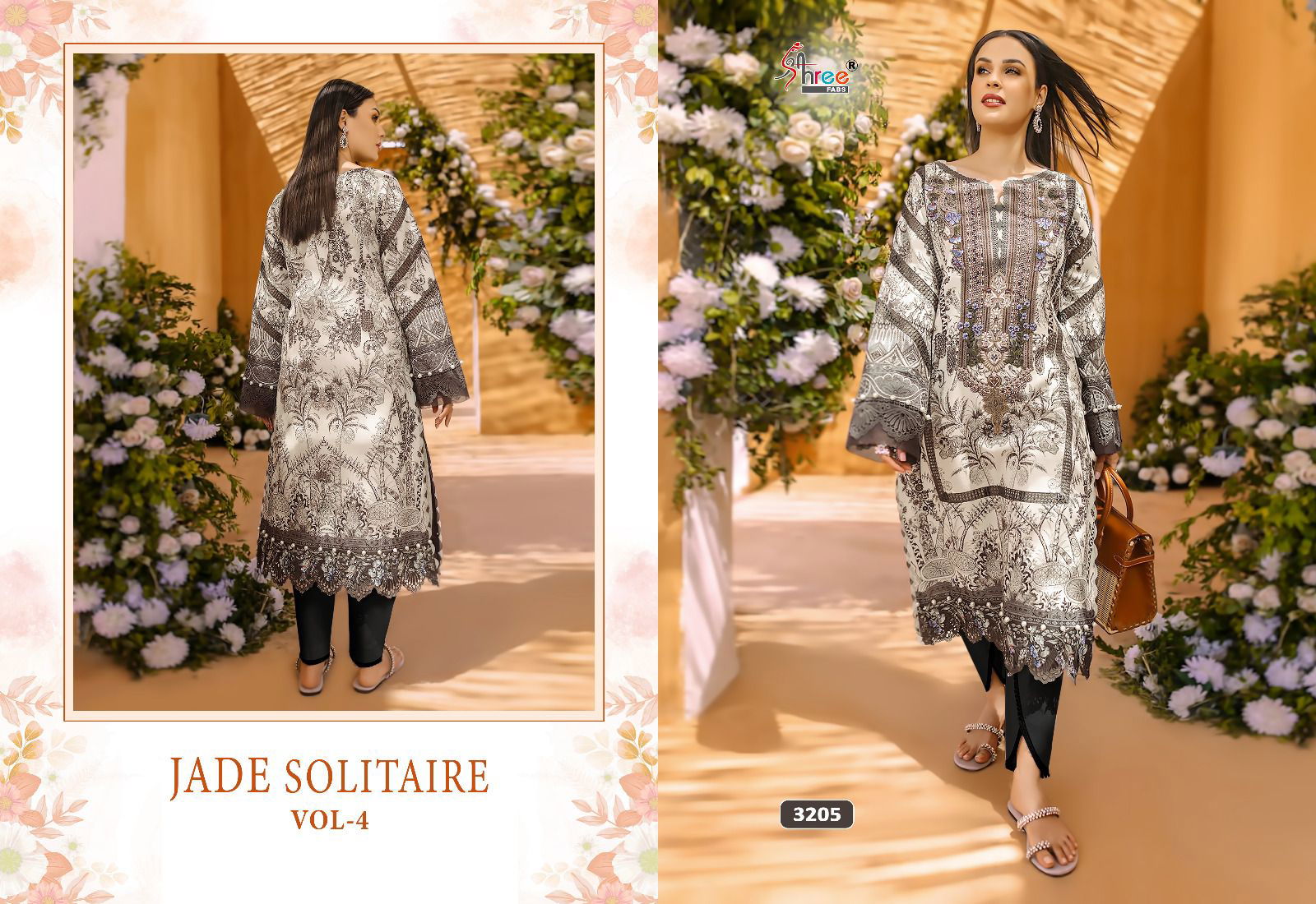 Jade Solitaire Vol 4 Pure Cotton Pakistani Suits Catalog
